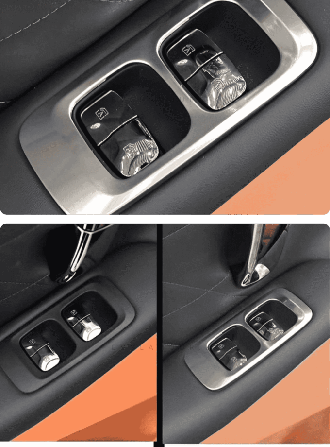 Stainless Steel Door Lift Button Protector for Aion V